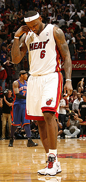 "The Decision" weighed heavy on the shoulders of the King