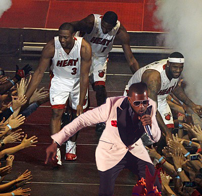 Kanye West Heat Welcome Party