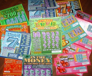 Richie crushes scratchers